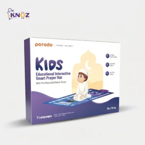 Interactive Porodo Kids Smart Prayer Mat for learning Salah and Surahs in 7 languages