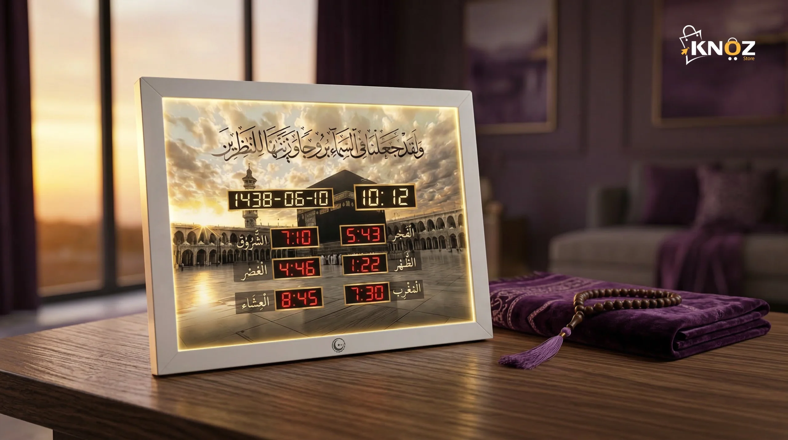 ساعة أذان ذكية