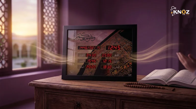 ساعة أذان مع القرآن