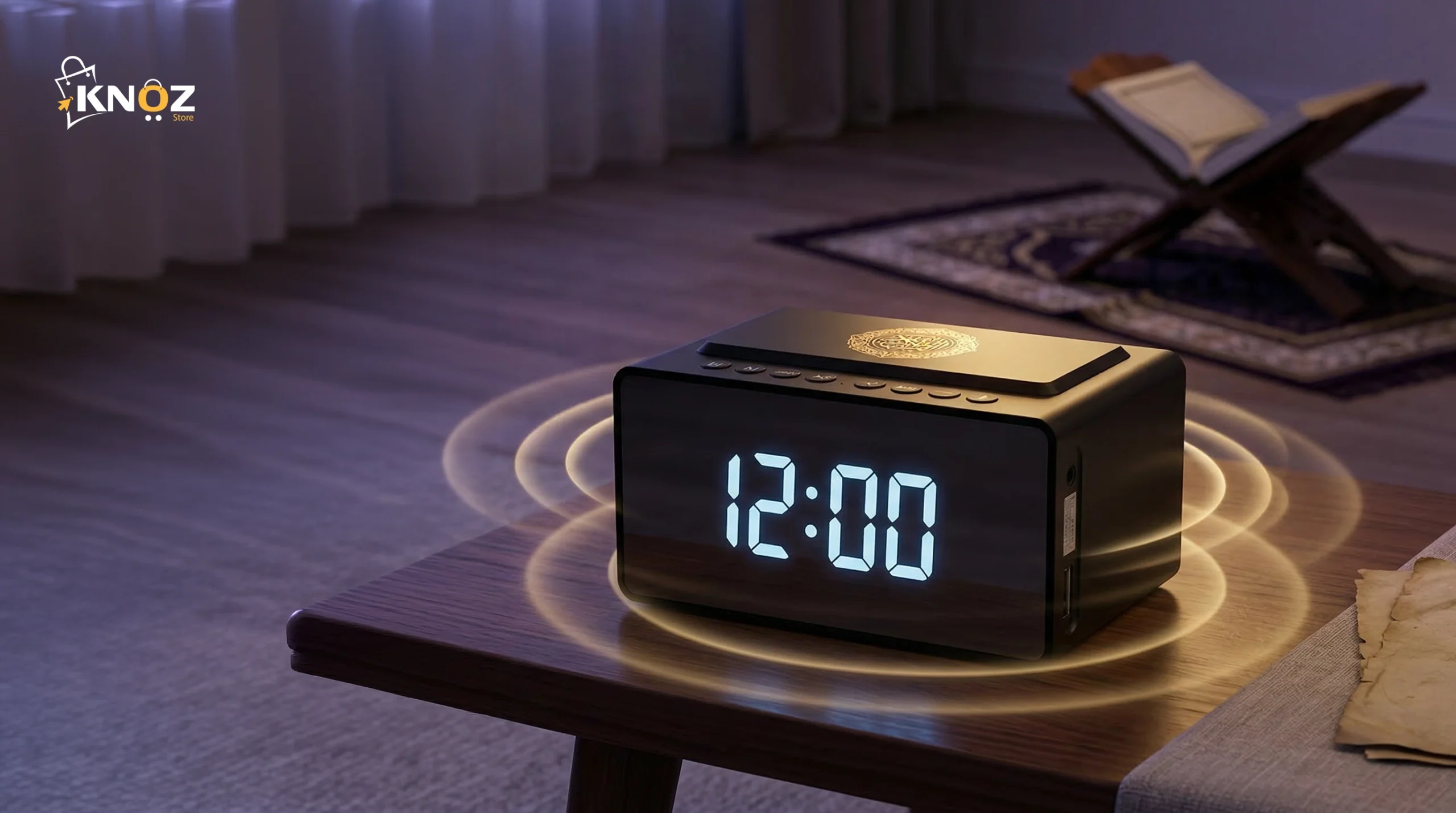 مكبر قرآن مع الأذان