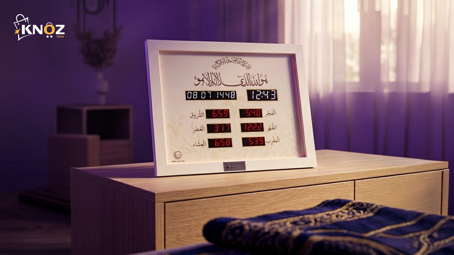 Azan Wall Clock UAE