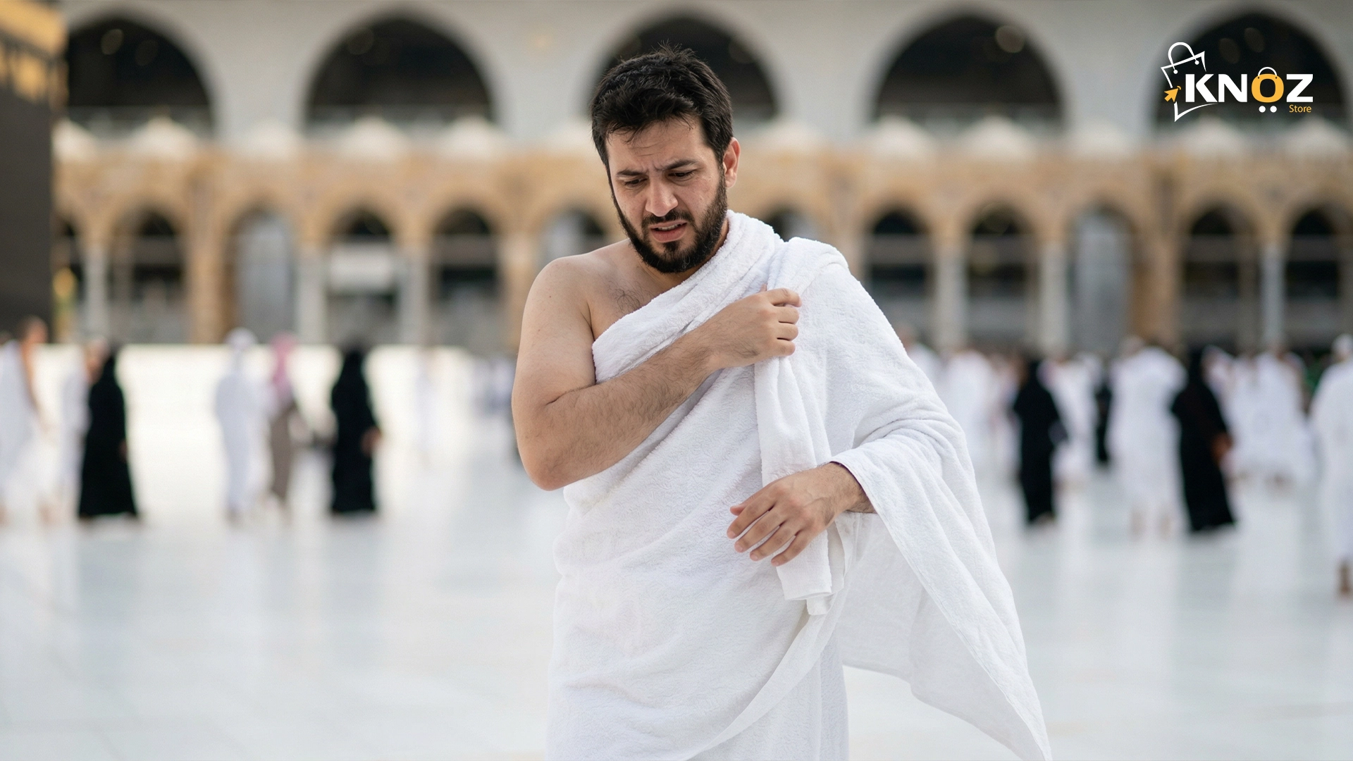إحرام رجالي قطن فاخر الإمارات